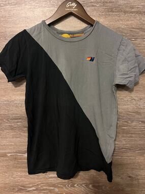 Aviator Nation shirt boy size 12 gray black top